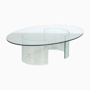 Oval Coffee Table by Gallotti & Radice, Italy, 1980s