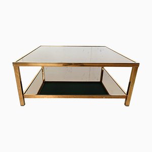 Vintage 23kt Coffee Table from Belgochrom, 1970s