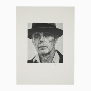 Jean Olivier Hucleux, Joseph Beuys, 1987, Lithograph
