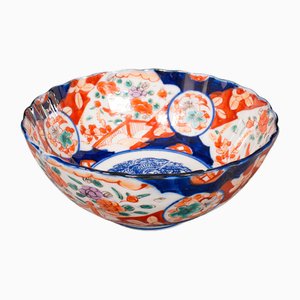 Small Antique Japanese Imari Bowl in Ceramic, 1890s