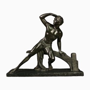 Artista francés, Escultura figurativa, 1940, Yeso