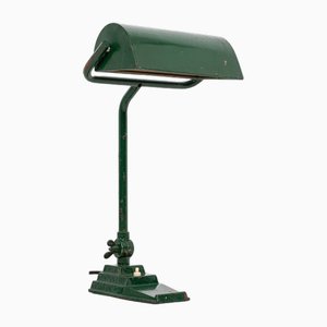 Grüne Industril Astax Schreibtischlampe, 1950er