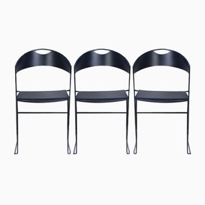 Model Juliette 601 Dining Chairs by Hannes Wettstein for Baleri, 1980s, Set of 6