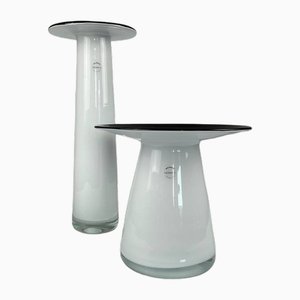 Dirindondero Vases in Murano Glass by Carlo Nason, Set of 2