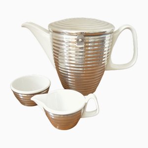 Service à Café par Kurt Radtke pour WMF, 1950s, Set de 3