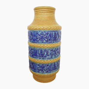 Jarrón de suelo de cerámica de Bay Keramik, años 60