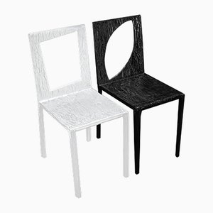 Bureau Desk Chairs attributed to Andrea Salvetti for Dilmos, 1999, Set of 4