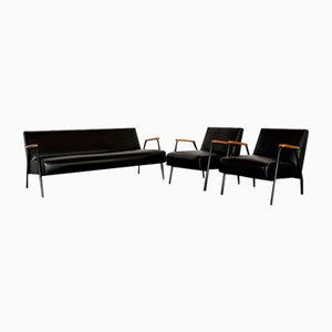 Rio Lounge Set by Pierre Guariche for Meurop, 1960s, Set of 3
