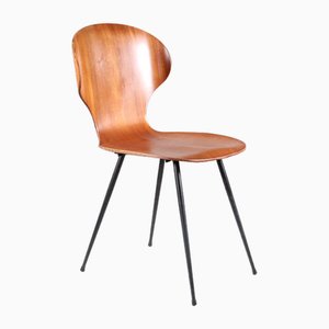 Lulli Chairs in Bentwood by Carlo Ratti, 1950s, Set of 4