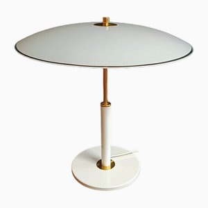 Lámpara de mesa vintage de vidrio y metal de Karin Mobring para Ikea