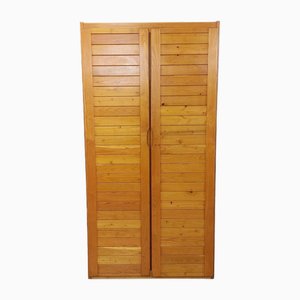 Vintage Dressing Wardrobe in Ash from Les Arcs, 1970s