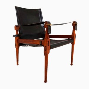 Campaign Safari Chair from Hayat Roorkee, 1960s
