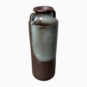 Jarrón Ikebana Mid-Century de cerámica, Japón, años 70