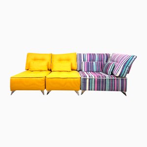 Mehrfarbiges Modulares 3-Sitzer Sofa von Fama Arianne, 3er Set