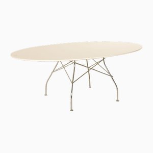 Glossy Wood Dining Table from Kartell