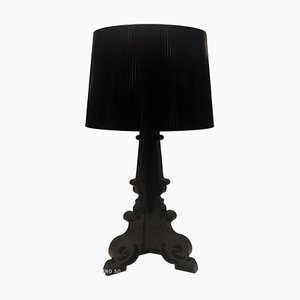 Lámpara de mesa Bourgie en negro de Ferruccio Laviani para Kartell, Italia, 2015