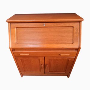 Secretaire Mid-Century in teak, Danimarca