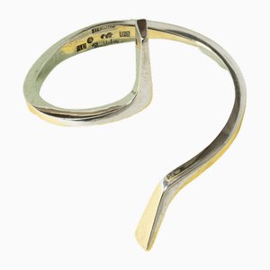 Modernist Silver Bracelet by Rey Urban, 1964