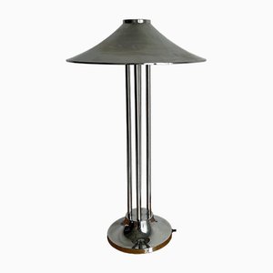 Art Deco UFO Chrome Table Lamp