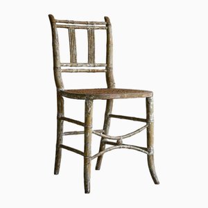 19th Century Faux Bamboo Side Chair