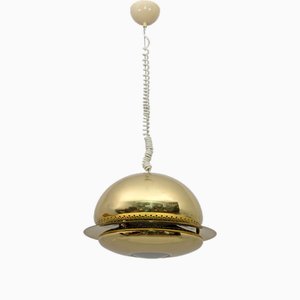 Mid-Century Modern Nictea Pendant in Brass by Afra & Tobia Scarpa for Flos, Italy, 1961