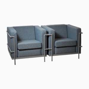 Set of Armchairs attributed to Harvink, 1980s