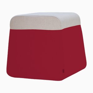Seal Pouf Red MLF 06 by Moca