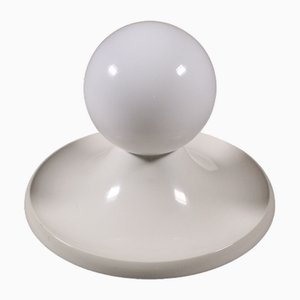 Lámpara de techo Light Ball blanca de Achille Castiglioni para Flos, años 60