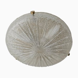 Lampada da soffitto vintage in vetro di Murano attribuita a Egon Hillebrand, anni '60