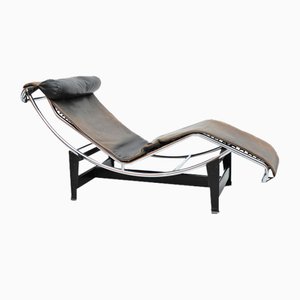 Lc4 Sessel von Pierre Jeanneret & Charlotte Perriand für Cassina, 1960er