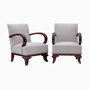 Art Deco Armchairs attributed to Lajos Kozma, 1922, Set of 2