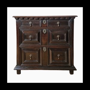17th Century Charles II Oak Chest of Drawers