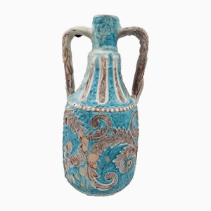 Ceramic Vase by CAS Vietri, 1950s