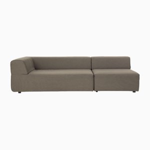 Freistil 187 3-Seater Sofa in Gray Fabric from Rolf Benz