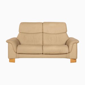 Canapé Deux Places Paradise en Cuir Beige de Stressless