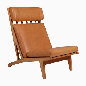 Model GE-375 Lounge Chair attributed to Hans J. Wegner for Getama, 1960s