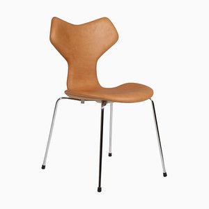 Model 3130 Grand Prix Dining Chair attributed to Arne Jacobsen for Fritz Hansen