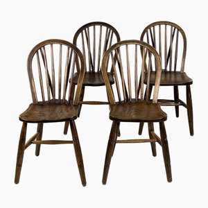 Windsor Stühle, 1890er, 4er Set
