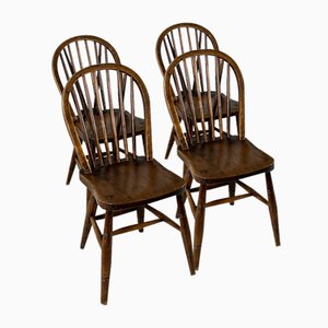 Windsor Stühle, 1890er, 4er Set