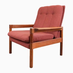 Vintage Red Komfort Armchair