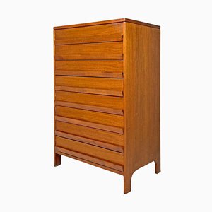 Mid-Century Modern Italian Wooden Chest of Drawers, 1960s
