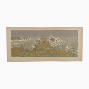 Henri Rivière, La Tempête, Litografia