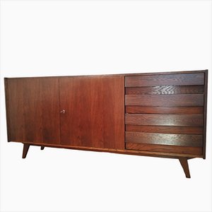 Czechoslovakian Sideboard by J. Jiroutek for Interior Prague, 1960s