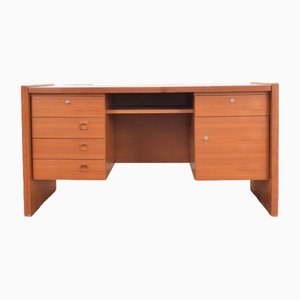 Scrivania Mid-Century in teak, Danimarca, anni '80