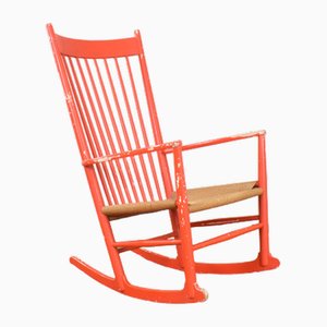 Mid-Century Rocking Chair by Hans Wegner for Frederica, 1970s