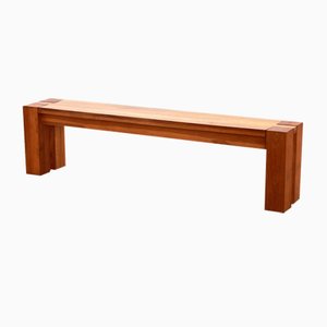 Vintage Oak Bench in the style of Charlotte Perriand, 1960s
