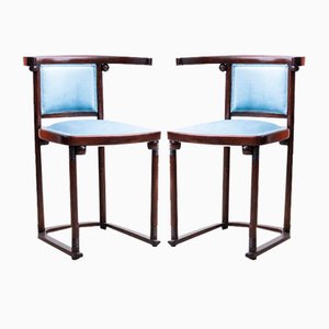 Art Nouveau Armchairs from Thonet, 1920s, Set of 2