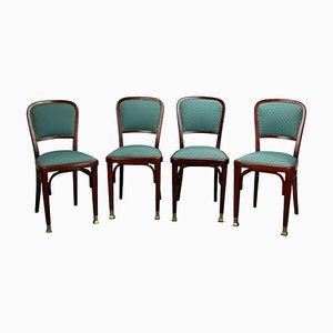 Dining Chairs attributed to Marcel Kammerer for Thonet, 1910, Set of 4
