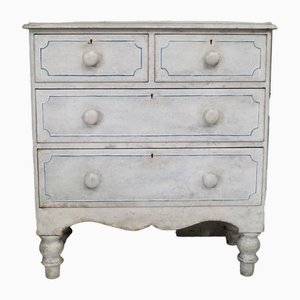 Victorian Painted Chest of Drawers, 1890s