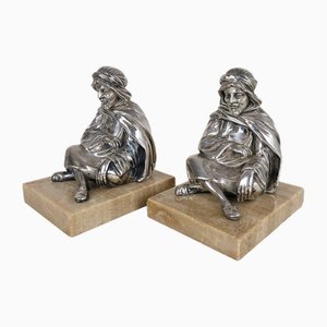 20th Century Oriental Bookends, Set of 2